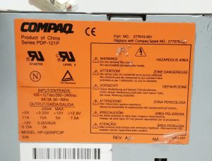 Compaq PDP-121P 220W Power Supply Unit - Image 3