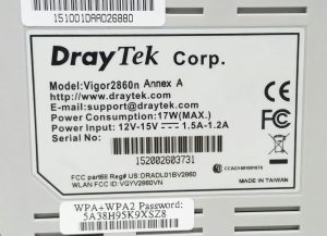 Draytek Vigor2860n Annex A VDSL2 Security Firewall White No Power Supply Included - Image 3