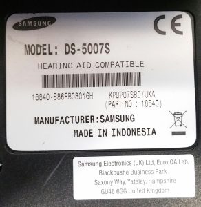 Samsung OfficeServ DS-5007S Hearing Aid Compatible Desk Telephone - Image 3