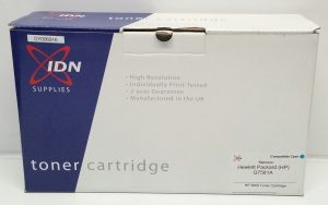 IDN Supplies SY006916 Cyan Replacement Toner Cartridge for HP Q7581A - HP 3800 - Image 2
