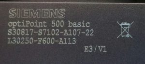 Siemens optiPoint 500 Basic PoE Desk Phone With Stand - Job Lot x4 - Image 3