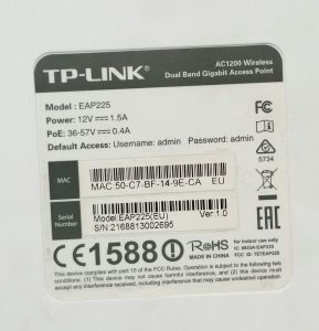 TP-LINK EAP225 AC1200 Wireless Dual Band Gigabit Access Point - Image 4