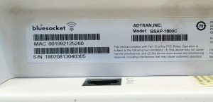 Bluesocket BSAP-1800C Wireless Access Point - Image 3