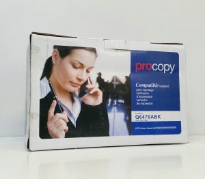 Joblot 2x Procopy Q6470ABK Compatible LaserJet Print Cartridge