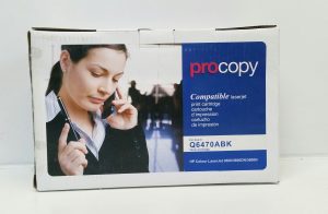 Joblot 2x Procopy Q6470ABK Compatible LaserJet Print Cartridge - Image 2