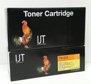 x1 IJT TN-243 Magenta + x1 IJT InkJet Toner Cartridge - Job Lot x2