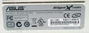 Asus GigaX 1108N 8-Port Ethernet Desktop Switch - Image 3