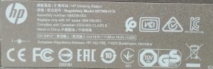 HP HSTNN-I11X Docking Station - Image 3