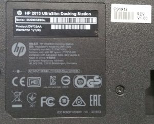 HP HSTNN-IX10 2013 UltraSlim Docking Station - Image 4