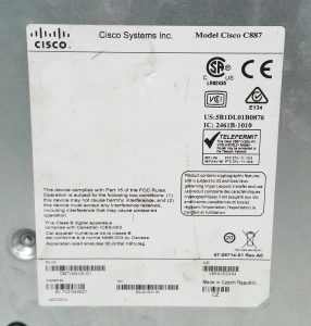 Cisco 800 Series C887 Integrated Service Router - Image 3