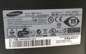 Samsung Syncmaster BX2240 22" Widescreen LCD Monitor - Image 3