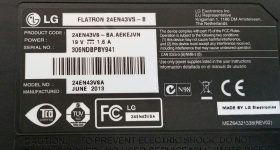 LG Flatron 24EN43VSA 24EN43VS-B 24" HDMI DVI-D VGA Monitor - Image 3