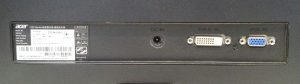 Acer G226HQL 21.5" VGA DVI LED Monitor - Image 4