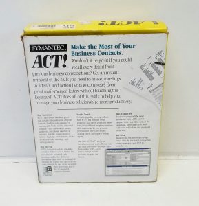 Symantec Version 2.0  contact manager - Image 5