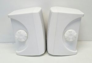 Vision SP-1800 Pair Passive Wall Mounted Loud Stereo Speakers - White - Image 8