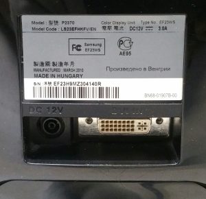 Samsung Syncmaster P2370 23" DVI Widescreen LCD Monitor - Image 4