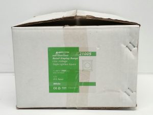 JCC JC21005 Retail Display Range Low Voltage Single Light Box Square Downlight G53 Halospot 111 75W Max with Mounting Clips - No Bulb - Image 2