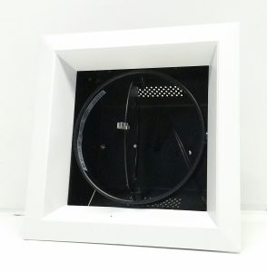 JCC JC21005 Retail Display Range Low Voltage Single Light Box Square Downlight G53 Halospot 111 75W Max with Mounting Clips - No Bulb