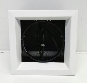 JCC JC21005 Retail Display Range Low Voltage Single Light Box Square Downlight G53 Halospot 111 75W Max with Mounting Clips - No Bulb - Image 6