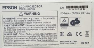 Epson EB-S04 H716B LCD Projector - Image 3