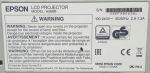 Epson EB-S17 H568B Projector - Image 3