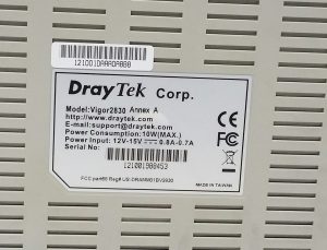 Draytek Vigor2830 Annex A ADSL2+ Security Firewall - Image 3