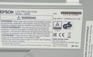 Epson EB-X39 H855B LCD Projector - Image 3
