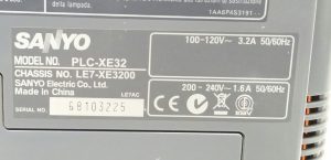 Sanyo PLC-XE32 Pro XtraX Multiverse Projector - Image 3