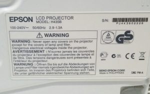 Epson EB-X11 H435B LCD Projector #3833 - Image 3