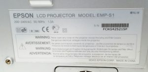 Epson EMP-S1 LCD Projector - Image 3