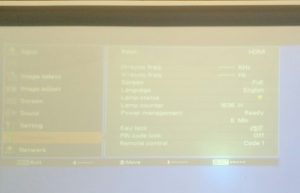 Sanyo PLC-WL2503 WXGA Projector 1636 LH Used - Image 2