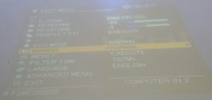 Hitachi CP-A221N LCD Projector w 1079 Lamp Hours Used - Image 2