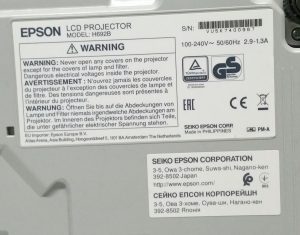 Epson EB-X27 H692B HDMI LCD Projector - Image 3