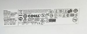 Dell 2407WFPb 24" VGA DVI-D LCD Monitor Screen Silver - Image 5