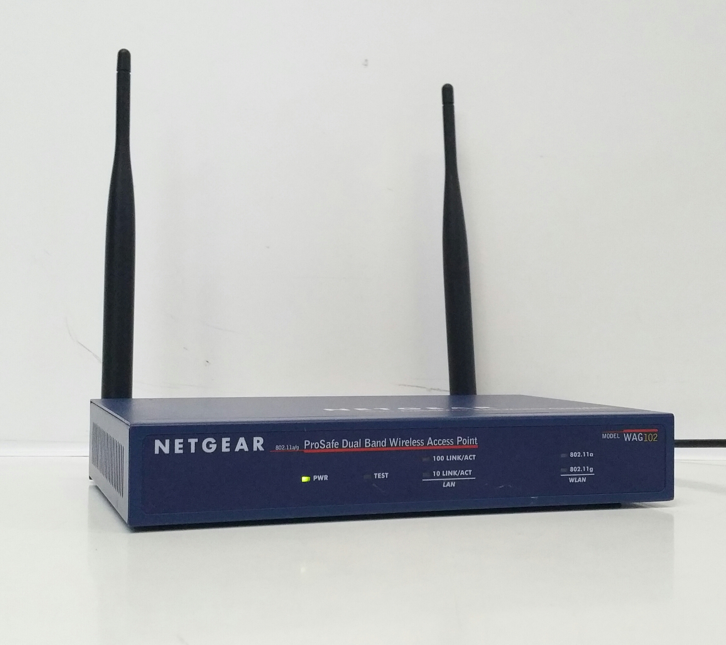 20231003_110412-1 Netgear WAG102 802.11a/g ProSafe Dual Band Wireless LAN/PoE Access Point No PSU - Image 1