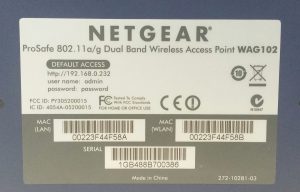 Netgear WAG102 802.11a/g ProSafe Dual Band Wireless LAN/PoE Access Point No PSU - Image 6
