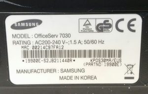 Samsung Officeserv 7030 Telephone System - Image 3