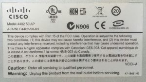 Cisco 4402 50 AP AIR-WLC4402-50-K9 4400 Series Wireless LAN Controller w 2x Cisco GLC-T Transceiver Module - Image 3