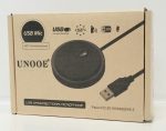 UNOOE USB Mic 360° Omnidirectional PC Microphone