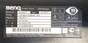 Benq GW2255 Senseye 3 LED 21.5" DVI VGA LCD Monitor GL2250-T - Image 3