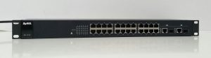 Zyxel ES-1124 24 Ports Gigabit Ethernet Switch + Quick Start Guide + Disc