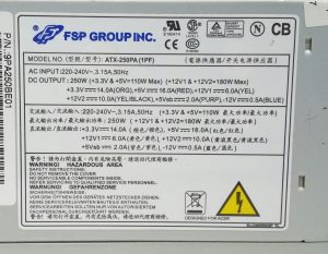 FSP Group ATX-250PA(1PF) 250W Power Supply Unit - Image 3