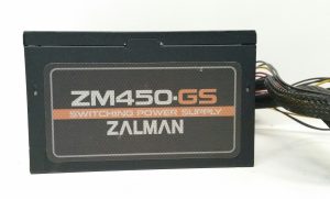 Zalman ZM450-GS Switching Power Supply ATX12V Ver 2.3 450W - Image 2