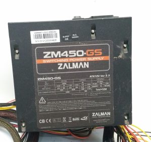 Zalman ZM450-GS Switching Power Supply ATX12V Ver 2.3 450W - Image 3