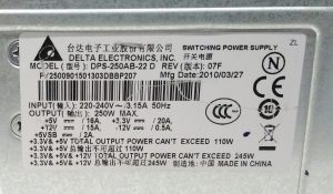 Delta Electronics DPS-250AB-22D 250W Switching Power Supply Unit - Image 3