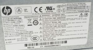 HP D11-300P1A 300W Power Supply Unit PSU - Image 3