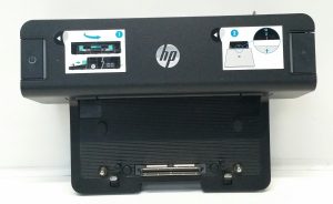 HP HSTNN-I11X USB VGA DVI Docking Station w/o No PSU - Image 8