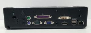 HP HSTNN-I11X USB VGA DVI Docking Station w/o No PSU - Image 5