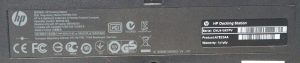 HP HSTNN-I11X USB VGA DVI Docking Station w/o No PSU - Image 3