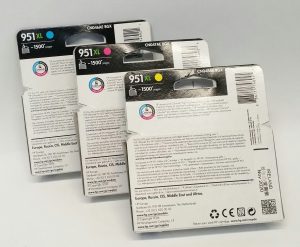 Joblot 3x HP 951XL z20 Cyan, Yellow, Magenta Ink Cartridge - Image 4